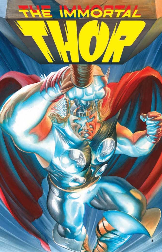 The Immortal Thor, il nuovo rilancio del dio del tuono