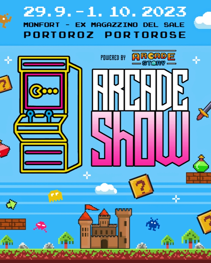 Arcade Show a Portorose dal 29 settembre 2023
