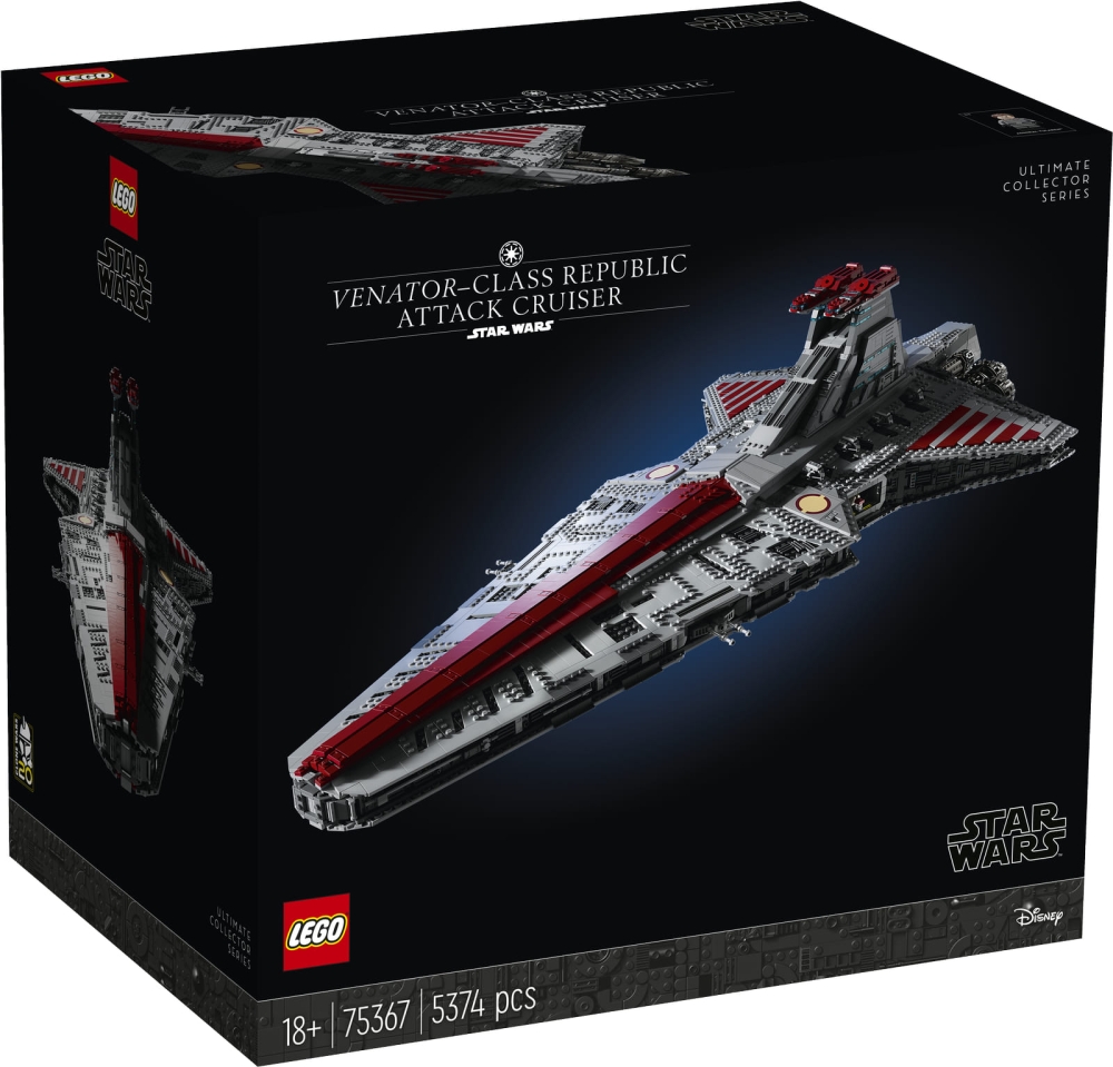 Lego presenta il Venator-Class Republic Attack Cruiser