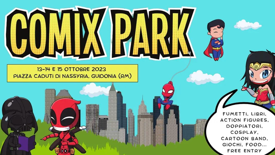 Comix Park ritorna dal 13 al 15 ottobre 2023