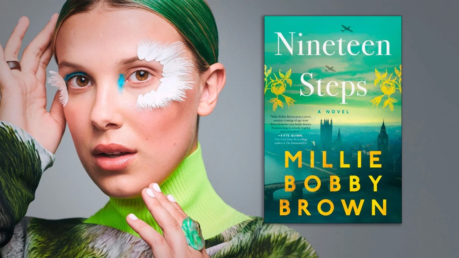 Millie Bobby Brown pubblica il suo primo romanzo ispirato alla nonna