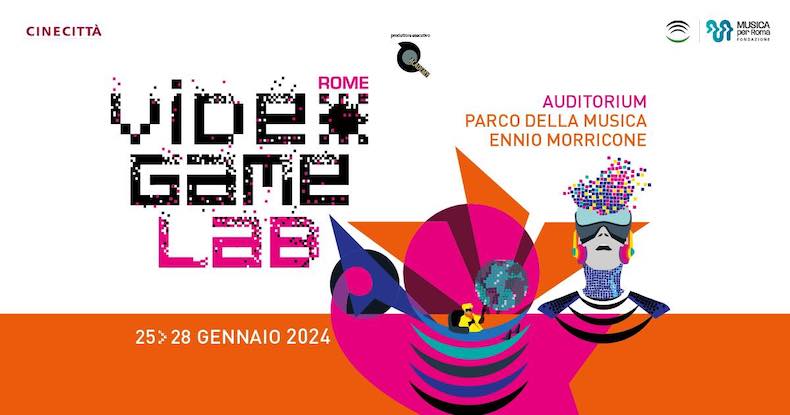 La sesta edizione di Rome Videogame Lab: dal 25 al 28 gennaio 2024