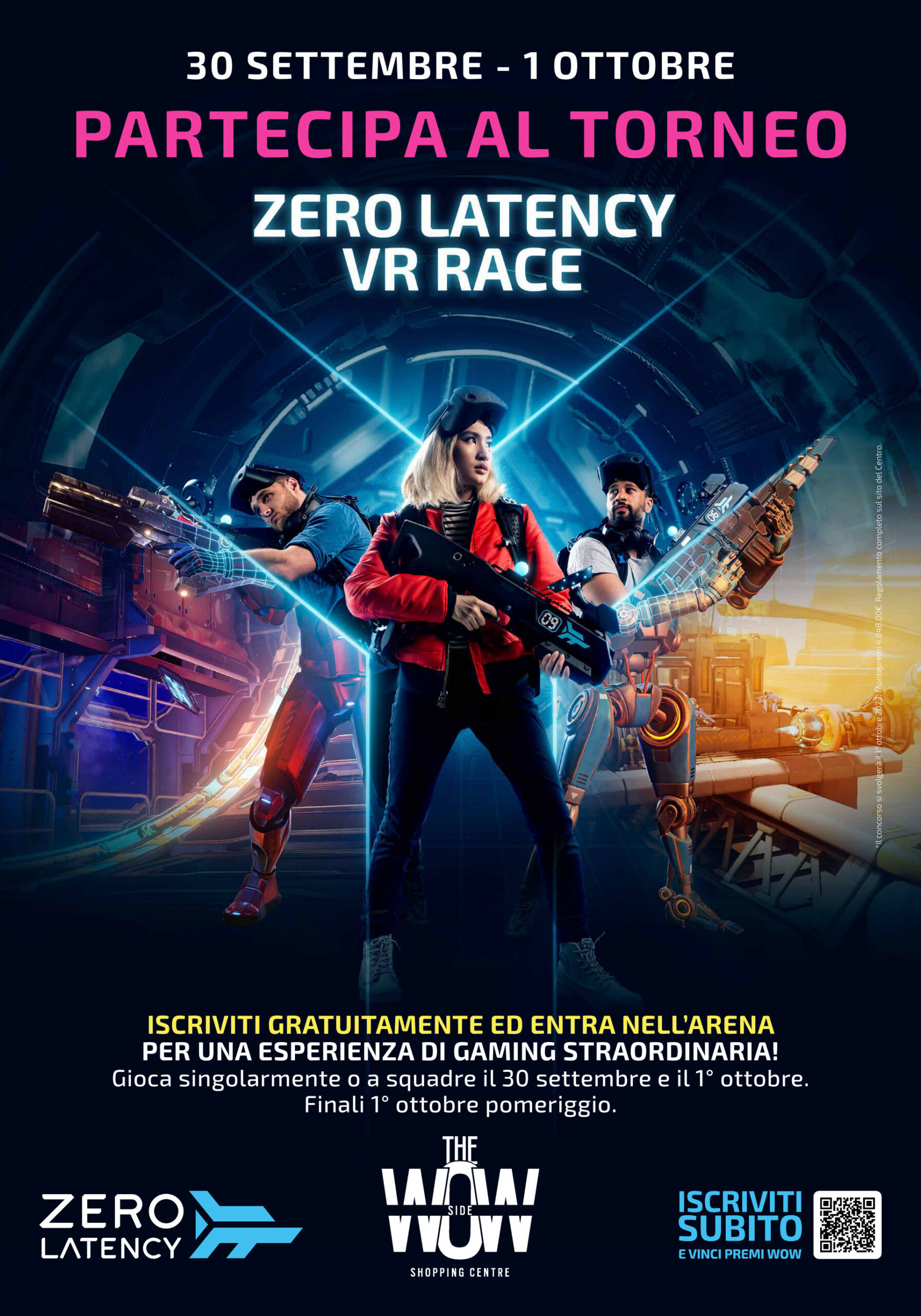 Zero Latency vr Race