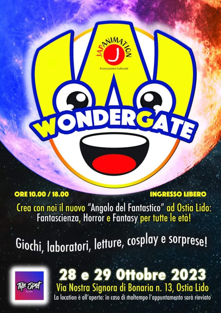 Wondergate: un’angolo del Fantastico ad Ostia Lido