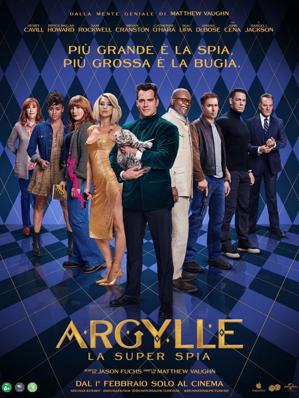 Argylle – La Superspia, il nuovo film di spionaggio di Matthew Vaughn con Henry Cavill