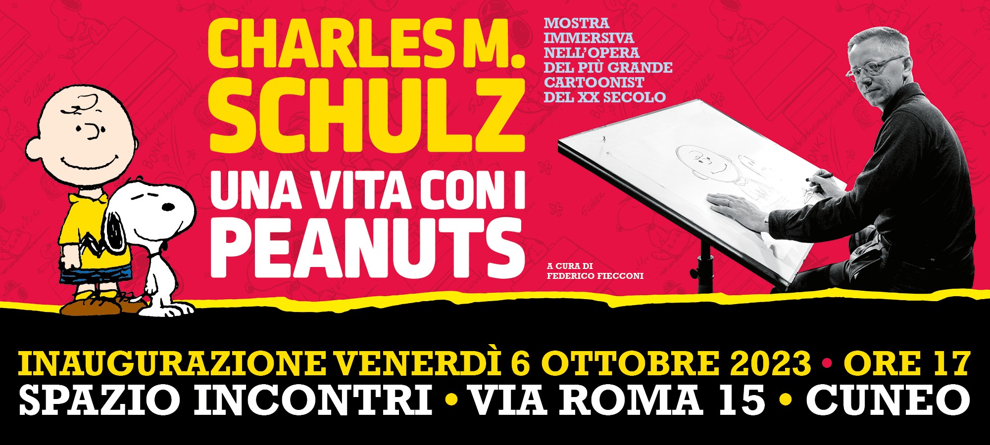Charles M. Schulz, una vita con i Peanuts: una mostra immersiva!