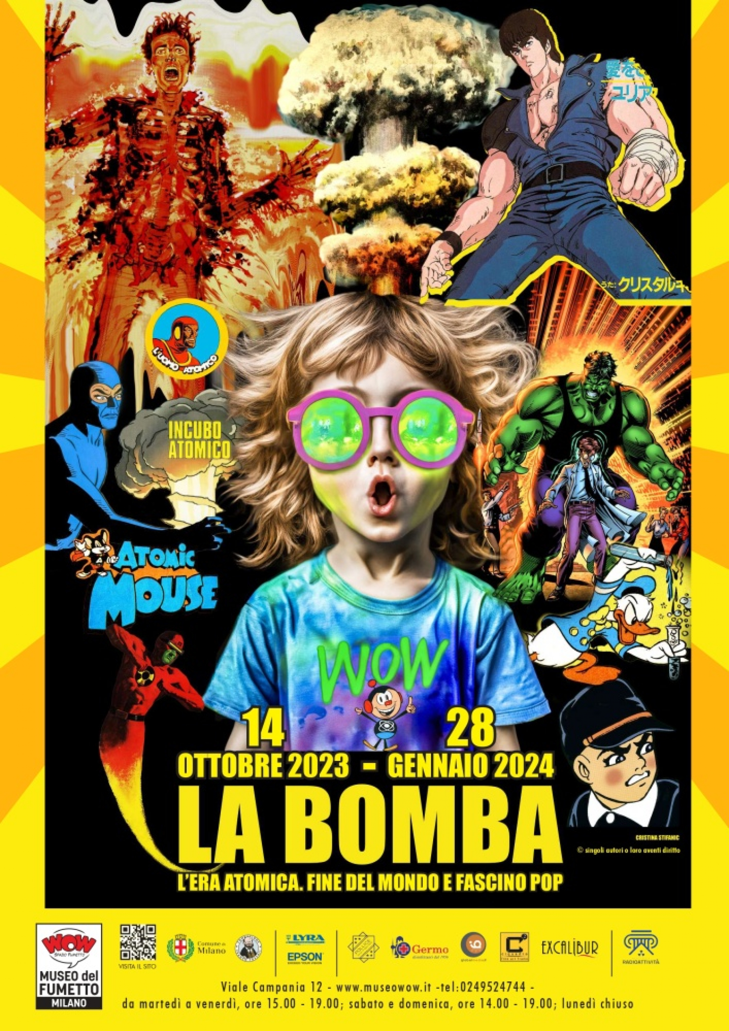WOW Spazio Fumetto ospita la mostra “La bomba. L’era atomica, fine del mondo e fascino pop”