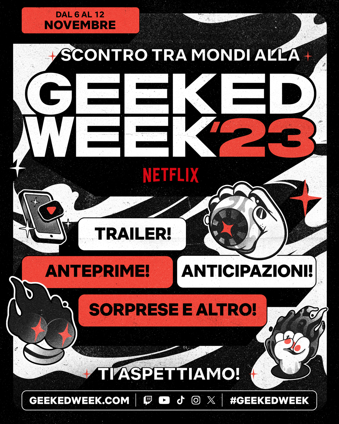 La Geeked Week di Netflix, dal 6 al 12 novembre 2023