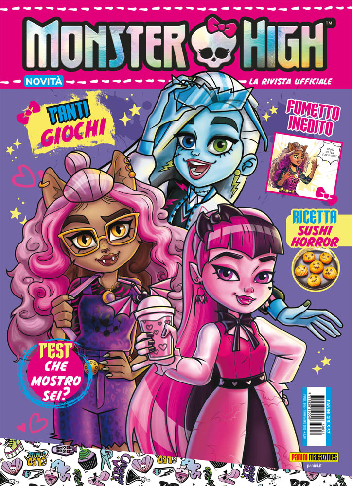 Monster High – La Rivista Ufficiale vi aspetta in edicola
