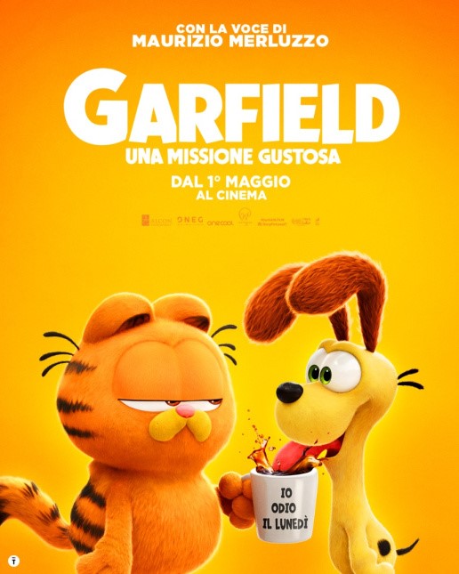 Garfield: Una missione gustosa con la voce di Maurizio Merluzzo