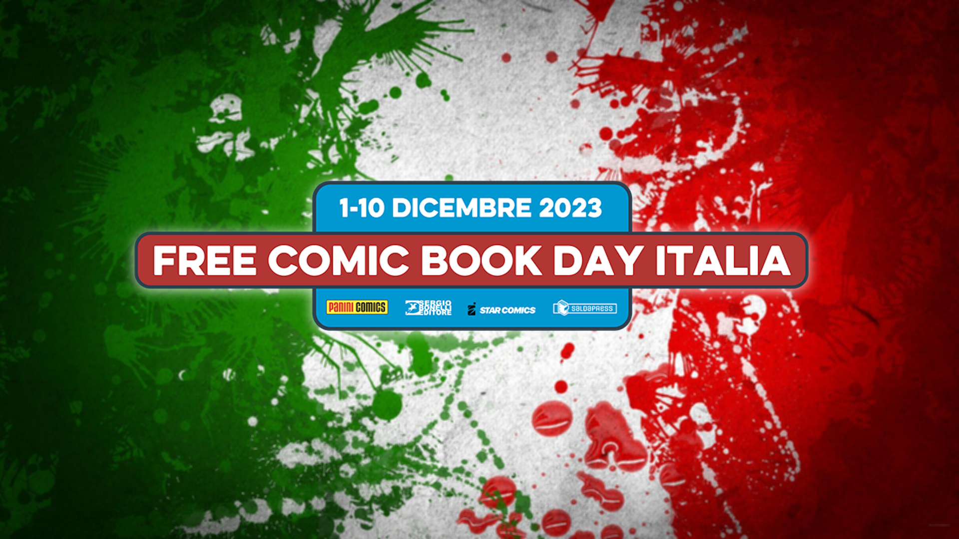 L’ottava edizione del Free Comic Book Day Italia: dall’1 al 10 dicembre 2023
