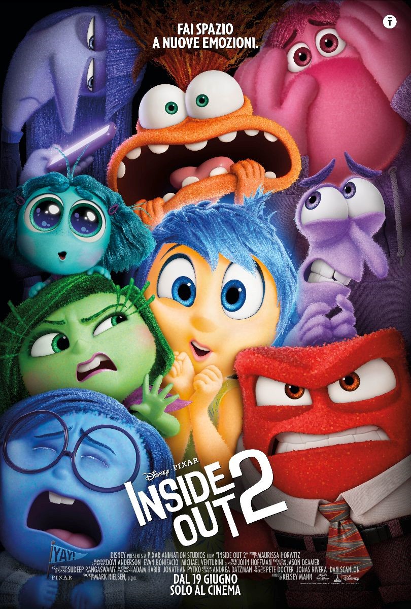Il trailer, il poster  del film Disney e Pixar Inside Out 2. La nuova avventura arriverà nel 2024 nelle sale italiane