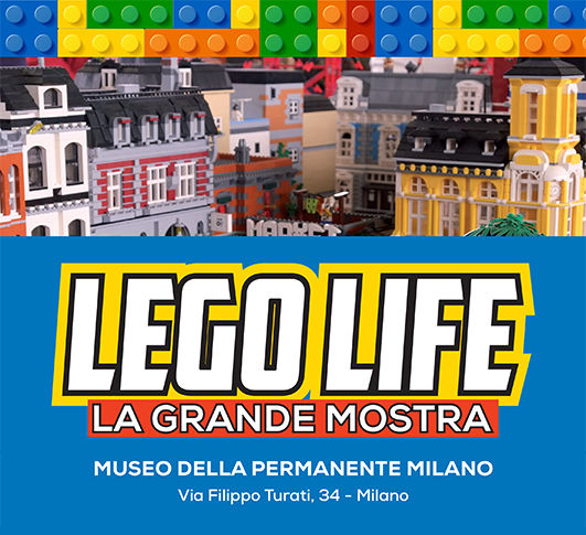 Lego Life al Museo della Permanente di Milano dal 22 novembre 2023