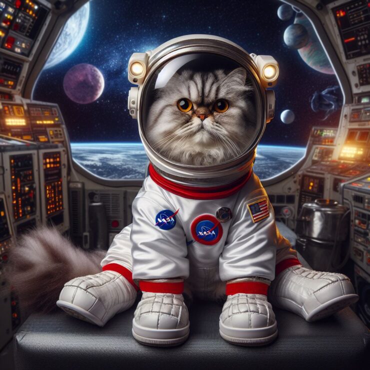 Gatti nello spazio profondo: la Nasa sperimenta le