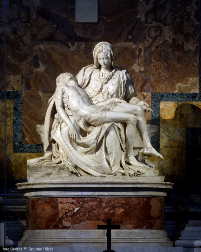 La firma, La Madonna adolescente, Il dente del peccato: in due parole… La Pietà Vaticana