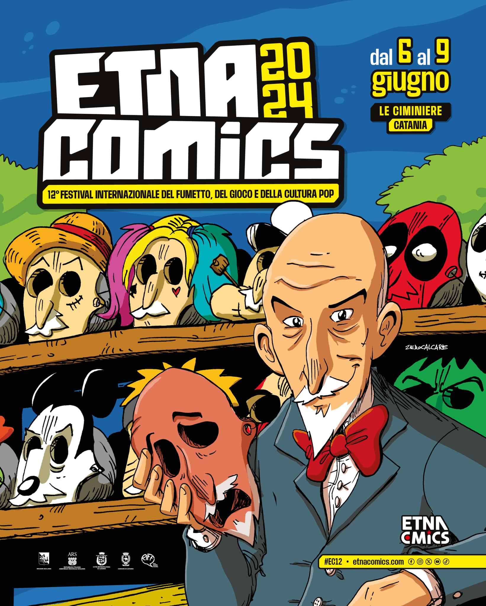 Presentata la locandina della dodicesima edizione di Etna Comics: dal 6 al 9 giugno 2024