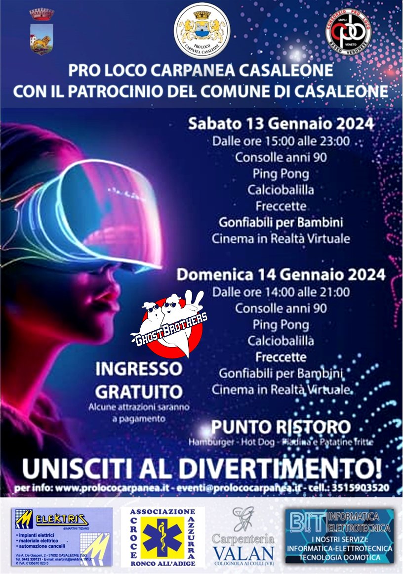 VR&Games festeggia i 40 anni di Ghostbusters: 13 e 14 gennaio 2024