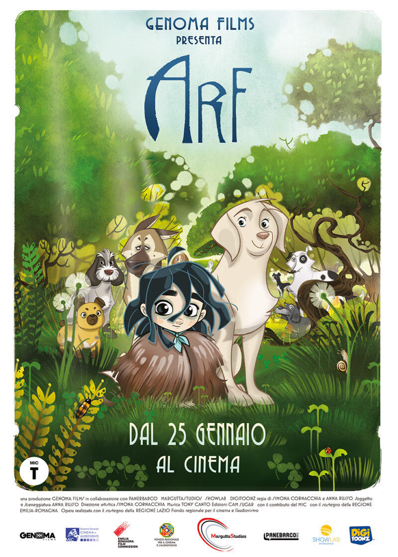 Arf, il nuovo lungometraggio di animazione diretto da Simona Cornacchia e Anna Russo