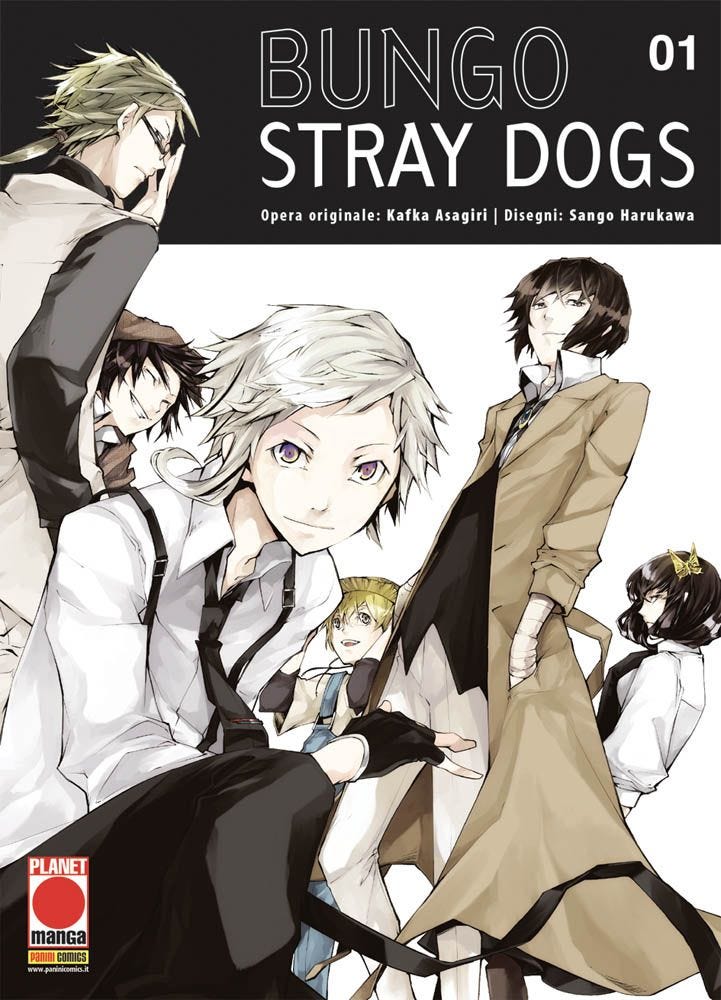 Il manga di Bungo Stray Dogs