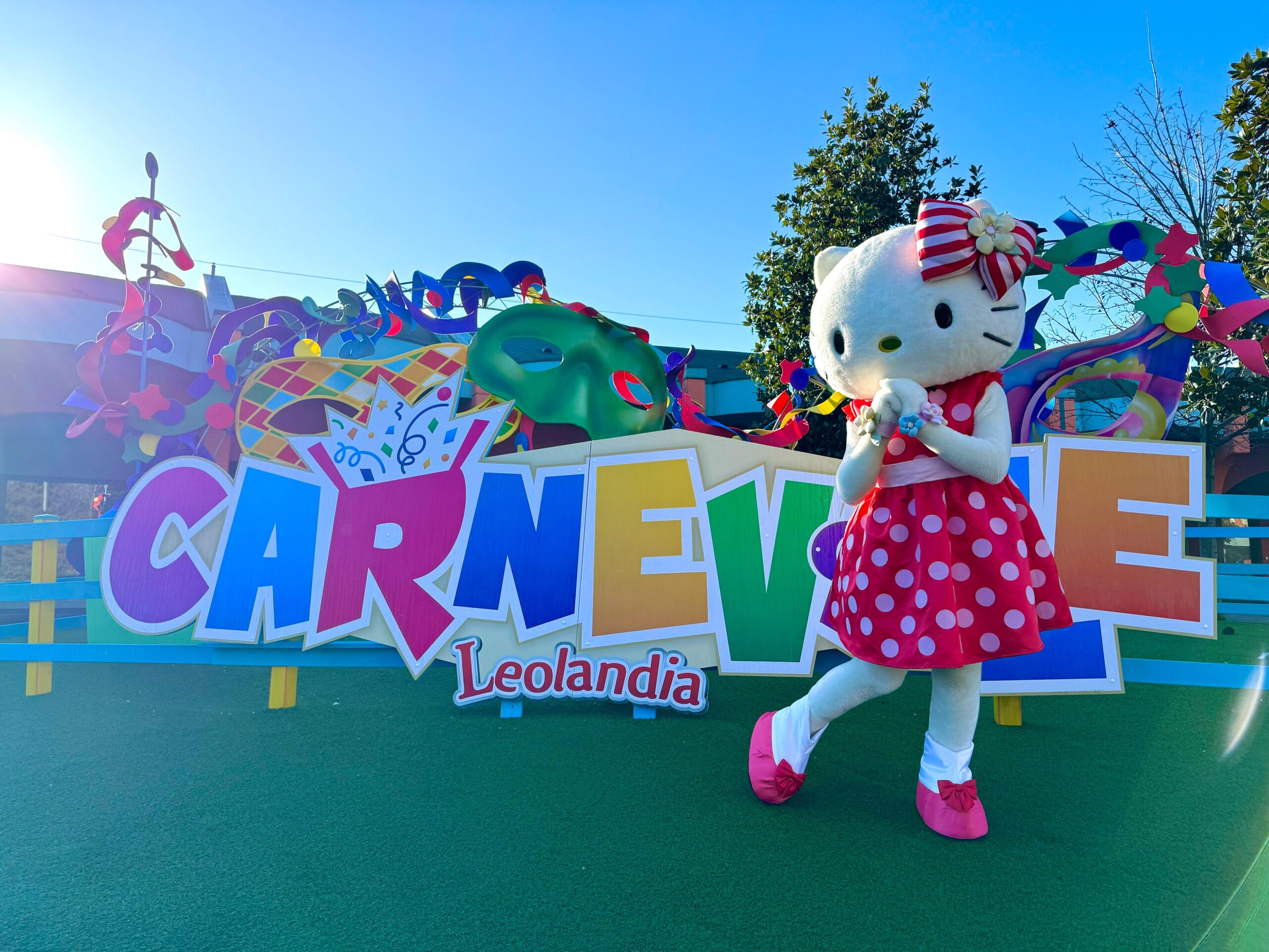 Leolandia apre la stagione 2024 con un fantastico party di Carnevale insieme ad Hello Kitty!