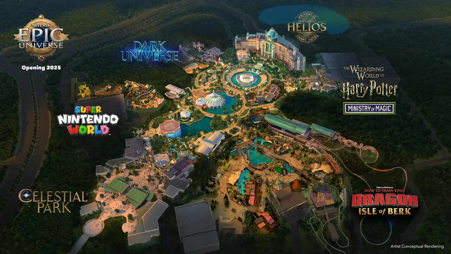 Universal Epic Universe aprirà nel 2025 ad Orlando!