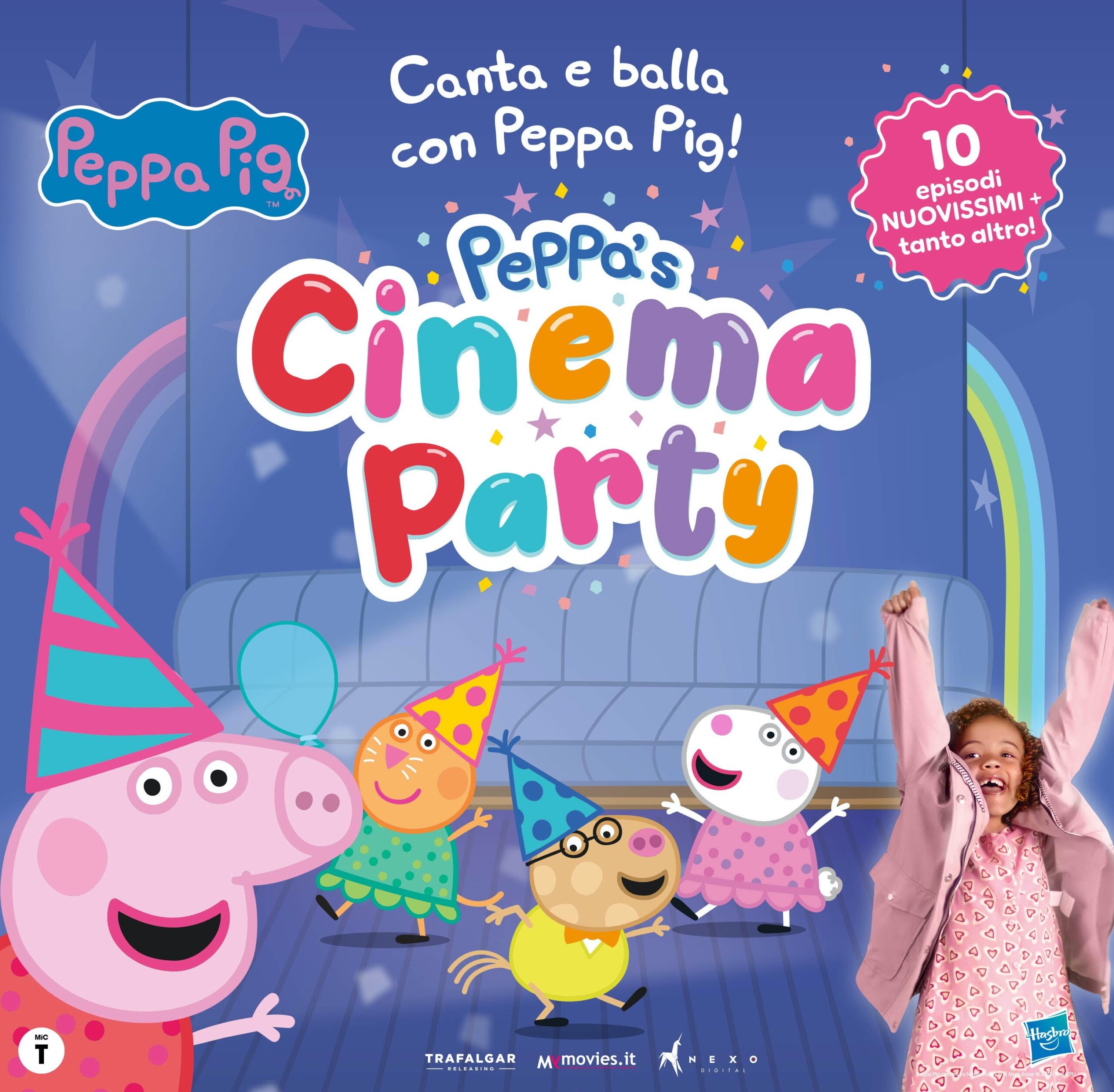 Il Peppa’s Cinema Party arriva all’ospedale Niguarda di Milano con Medicinema Italia