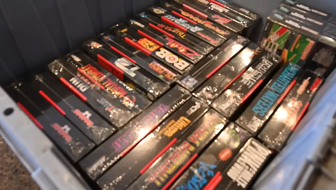 Il forziere del tesoro: una collezione incredibile di giochi SNES e Mega Drive ritrovata in un magazzino USA