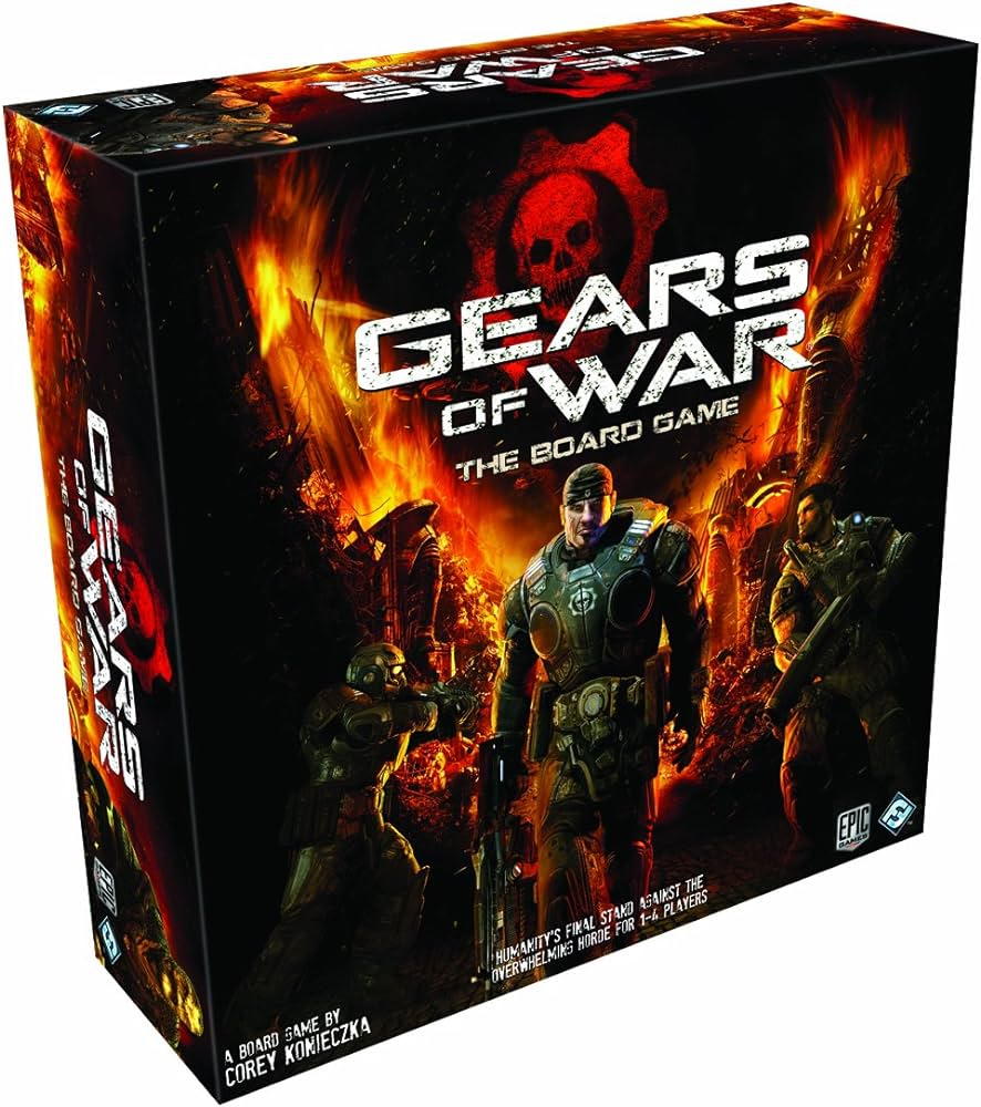 Gears of War the board game. E’ tempo di eliminare le “locuste” nel gioco da tavolo ispirato al videogame