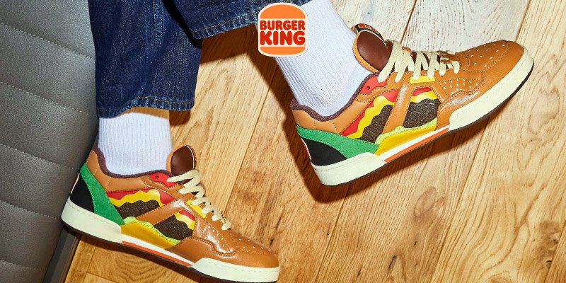 Assaggia le Sneakers di Burger King