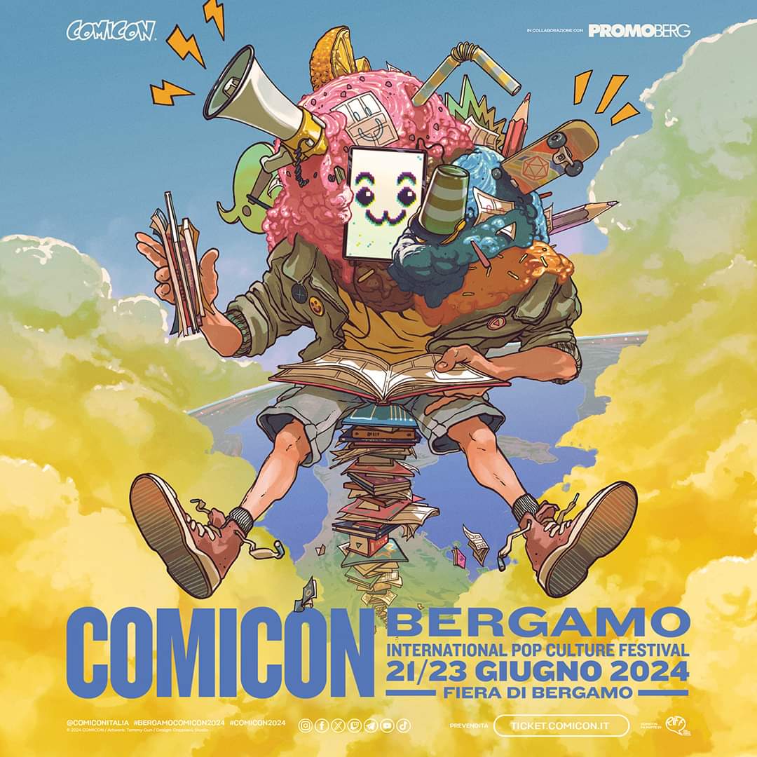 Torna Comicon Bergamo: dal 21 al 23 giugno 2024
