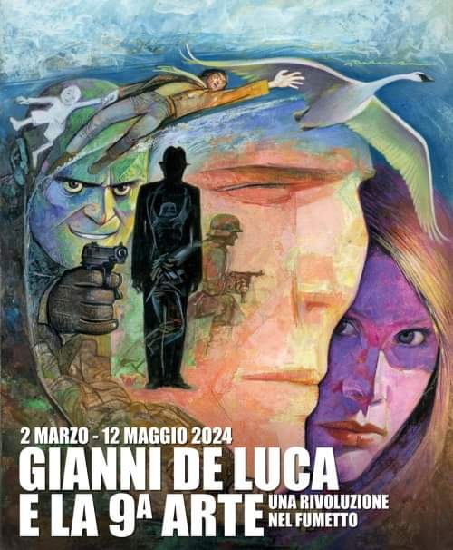 Gianni De Luca e la Nona Arte: una rivoluzione nel fumetto. Dal 2 marzo al 12 maggio 2024