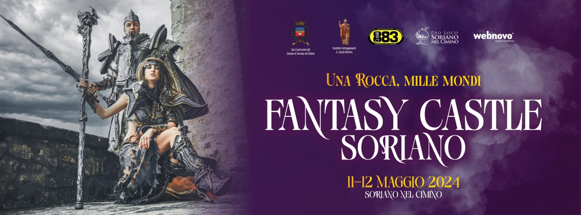 Fantasy Castle a Soriano nel Cimino: 11 e 12 maggio 2024