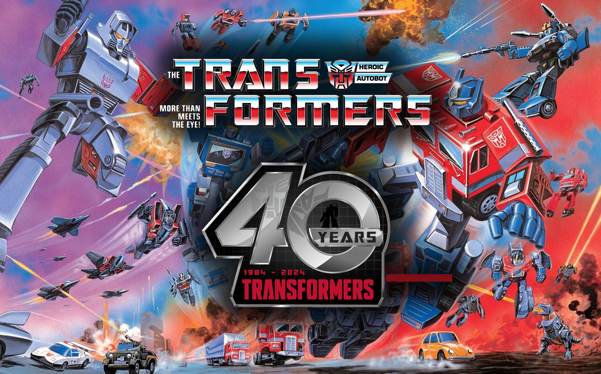 More Than Meets the Eye. Transformers: 40 anni di robot e di passione!