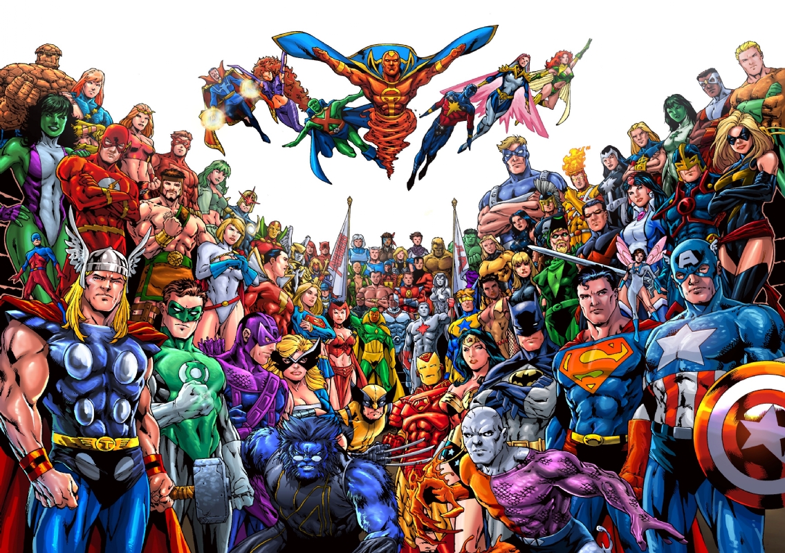 L’ Evoluzione dei supereroi nei fumetti: dalla Golden Age all’Era Moderna