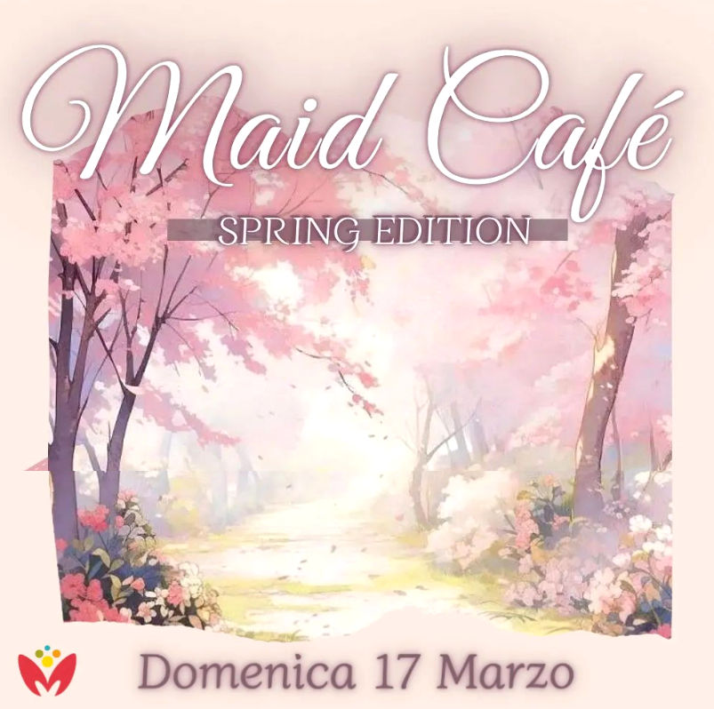 Floriseum invita tutti al suo Maid cafè il 17 marzo 2024