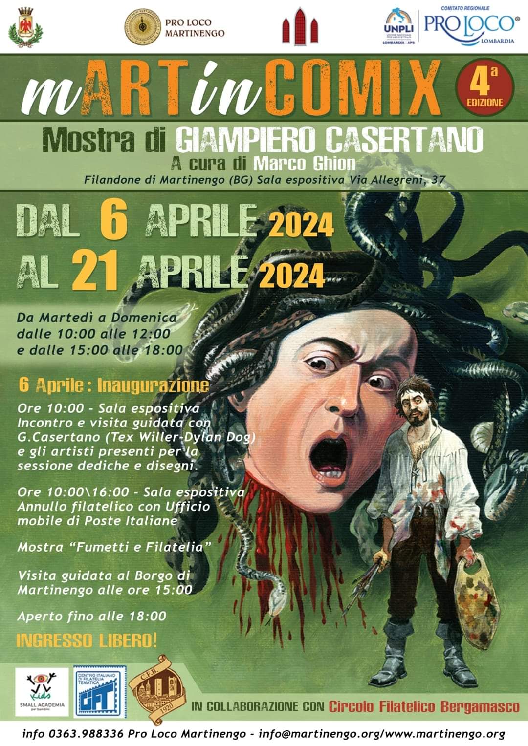 mARTinCOMIX 2024 all’insegna di Giampiero Casertano