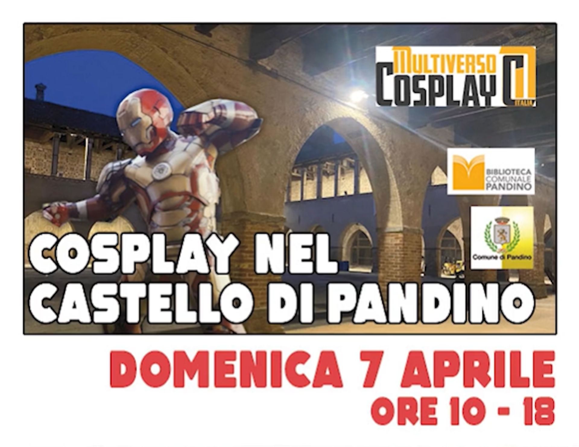 Cosplay nel Castello di Pandino: 7 aprile 2024