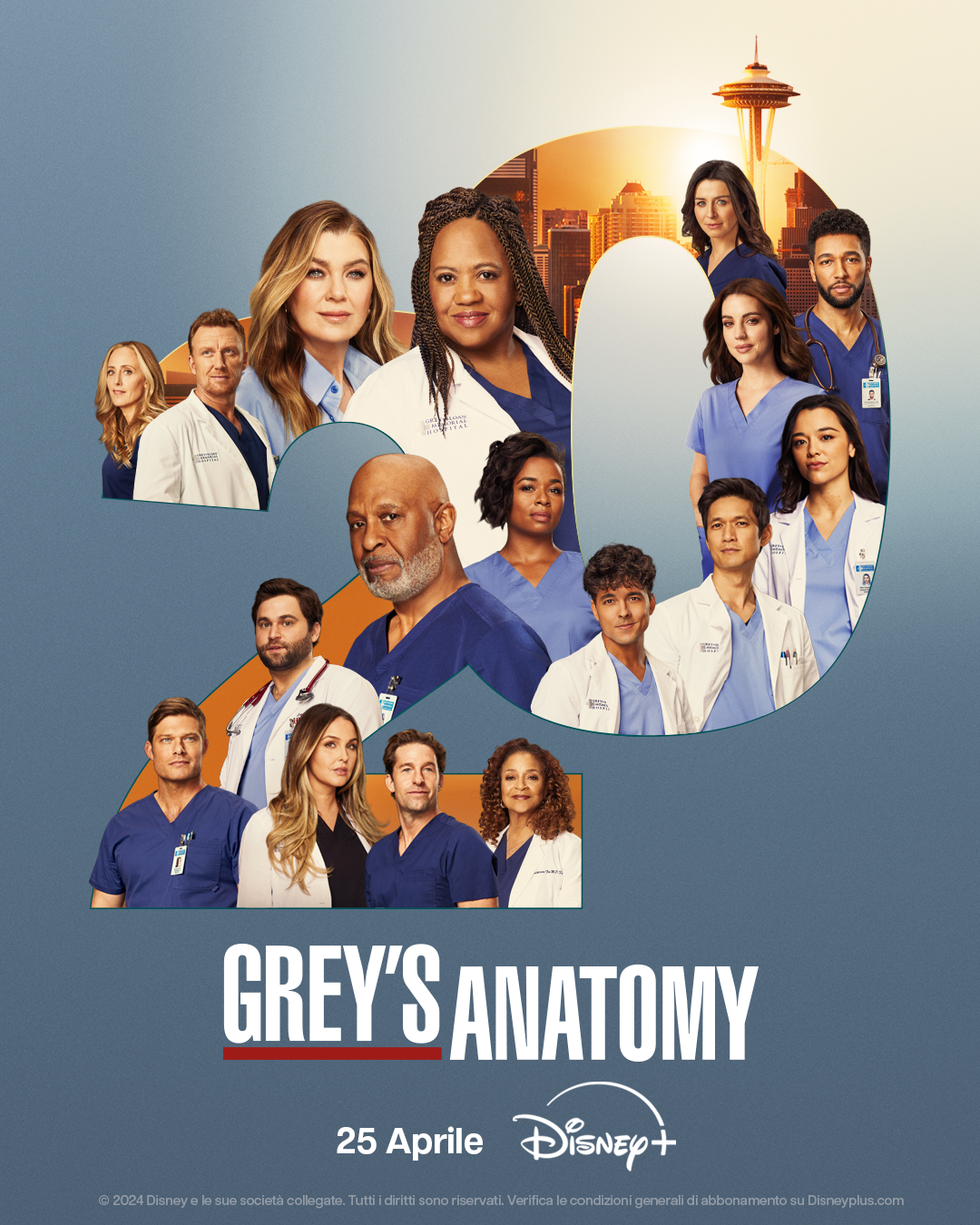 La ventesima stagione di Grey’s Anatomy