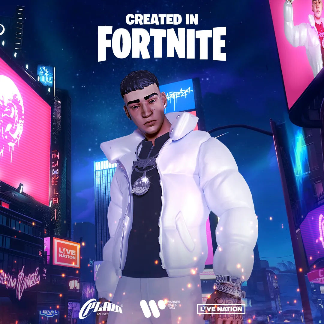 Il rapper Capo Plaza debutta su Fortnite con il lancio del suo nuovo album Ferite