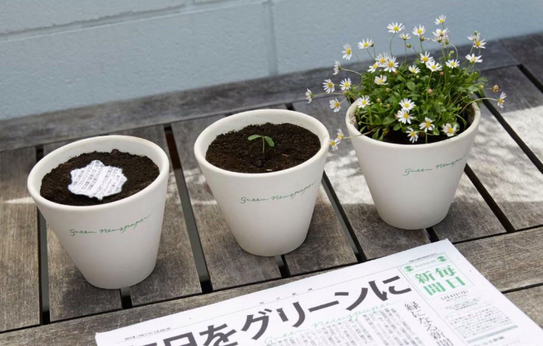 Dal Giappone, una Rivoluzione Verde: Il “Green Newspaper”