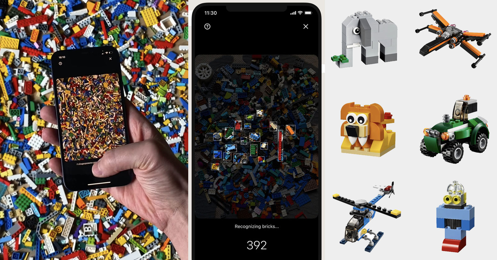 LEGO: non sai cosa costruire con i tuoi mattoncini? C’è BrickIt per questo!