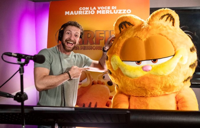 Intervista a Maurizio Merluzzo per Garfield: Una missione gustosa