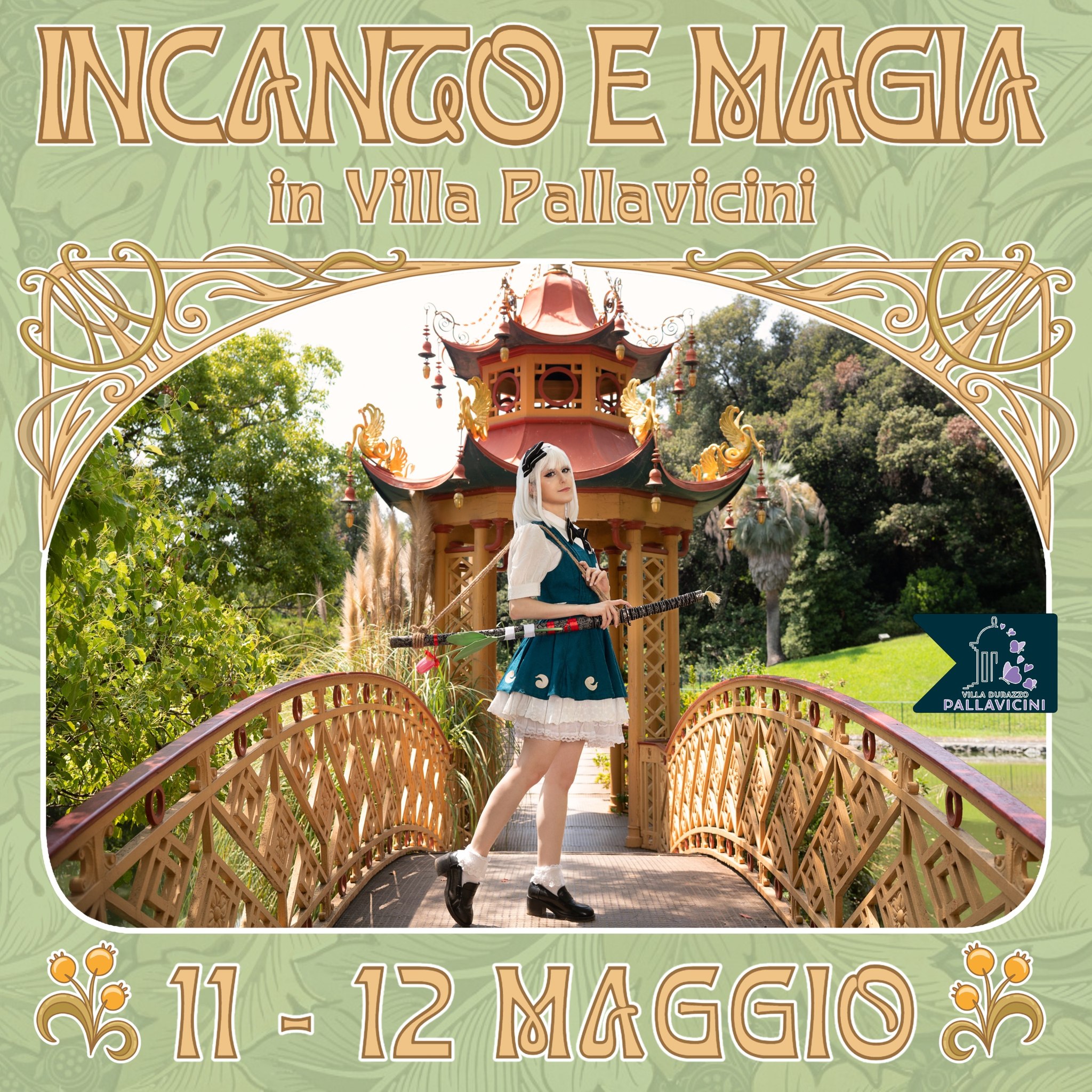 “Incanto e Magia a Villa Pallavicini” 11 e 12 maggio 2024