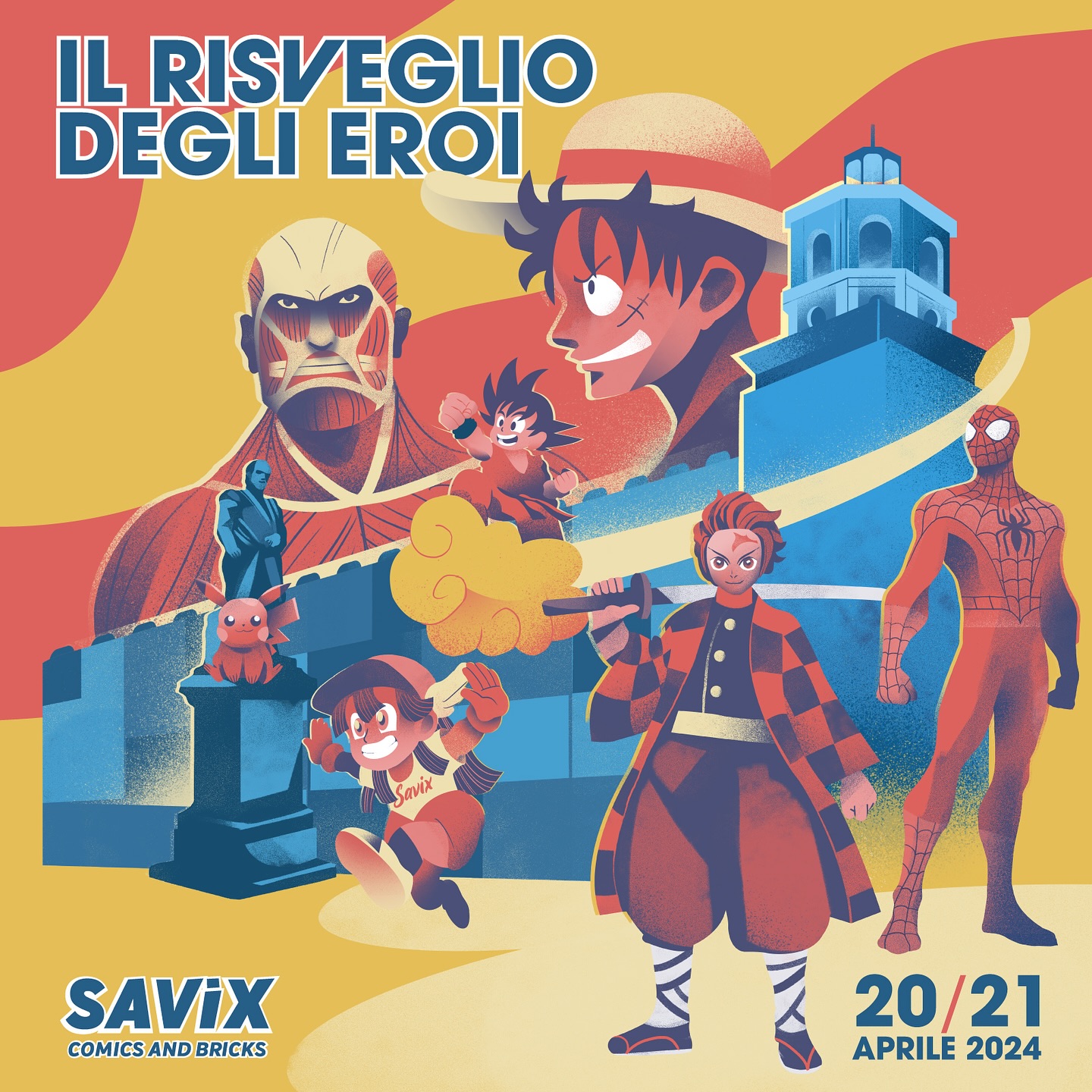 Savix Comics & Bricks 2024: Il Risveglio degli eroi