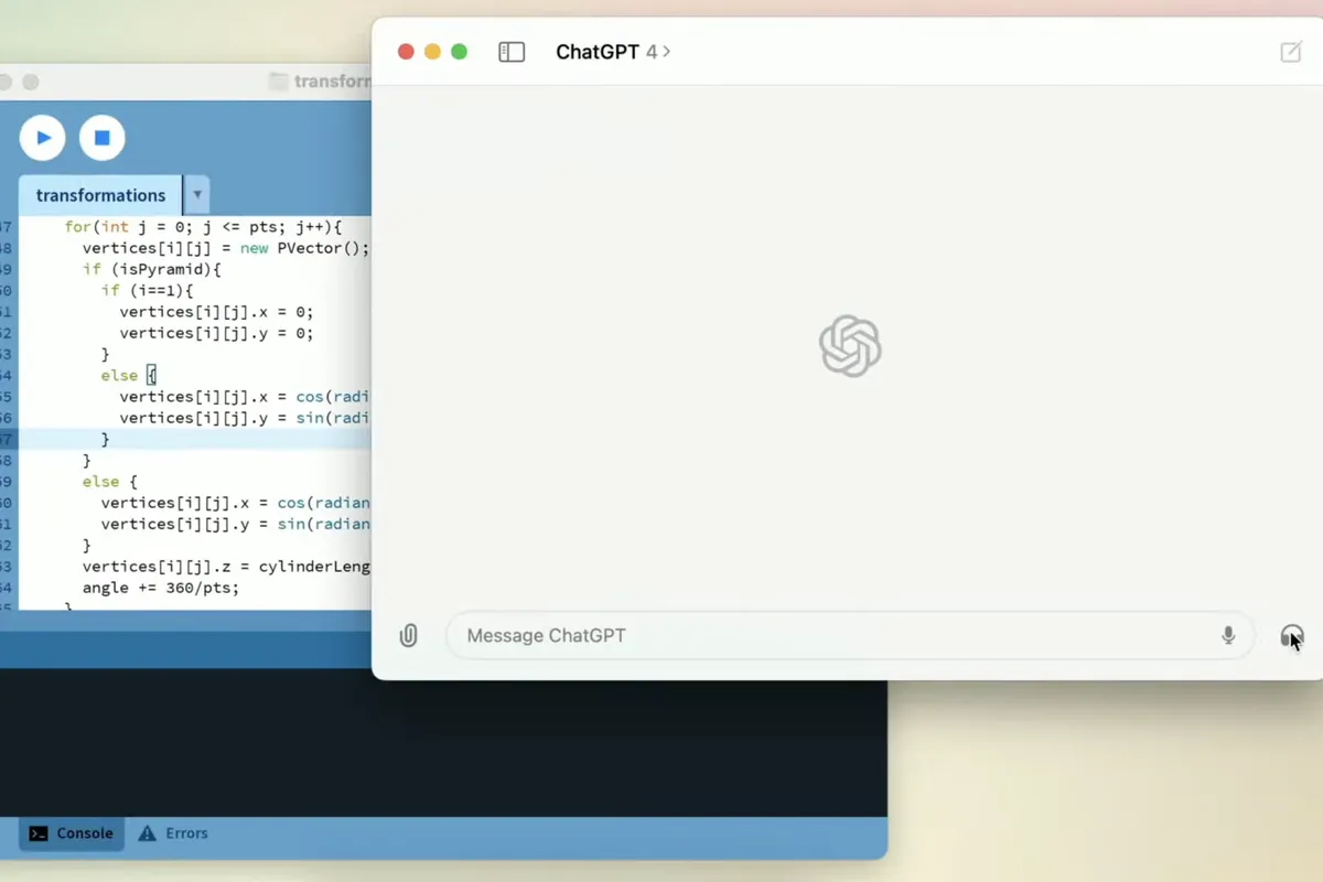 ChatGPT sbarca sul desktop con un’app per Mac: conversazioni fluide e interazione intuitiva a portata di mano
